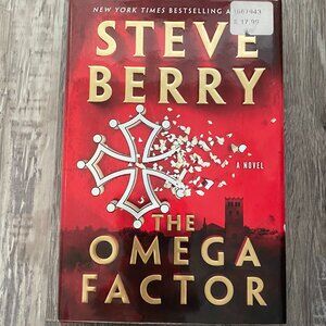 THE OMEGA FACTOR by Steve Berry (2022, Hardcover) Brand New
